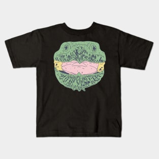 Snapping Turtles - Trippy Weird Turtle - Chelydridae Kids T-Shirt